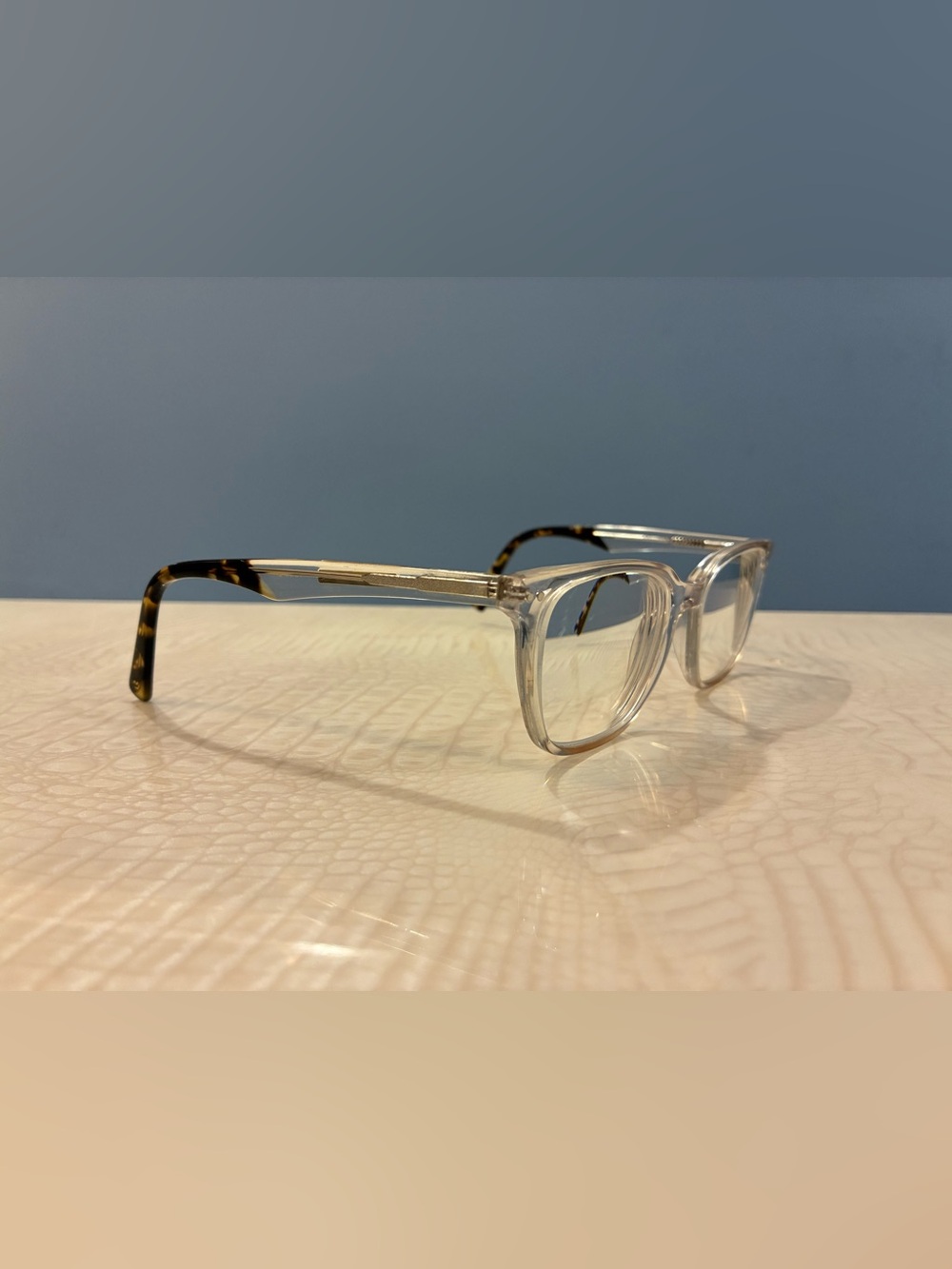 Christian Siriano Clear Frames with Tortoiseshell